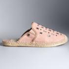 Simply Vera Vera Wang Poetry Women's Espadrille Mules, Size: 8.5, Pink