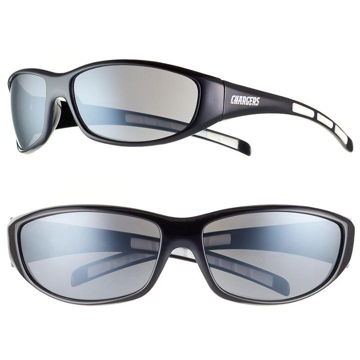 Adult San Diego Chargers Wrap Sunglasses, Multicolor