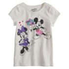 Disney's Mickey & Minnie Mouse Girls 4-10 Graphic Tee By Jumping Beans&reg;, Size: 7, Natural