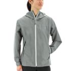 Women's Adidas Outdoor Climaproof&reg; Rain Jacket, Size: Large, Grey