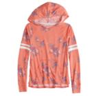 Plus Size Girls 7-16 Mudd&reg; Varsity Hodie, Size: 16 1/2, Med Pink
