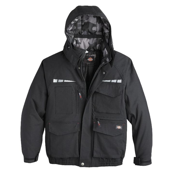 Big & Tall Dickies Pro Cordura Bomber Jacket, Men's, Size: 3xb, Black