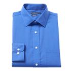 Men's Croft & Barrow&reg; Slim-fit Easy Care Spread-collar Dress Shirt, Size: 17.5-32/33, Blue (navy)