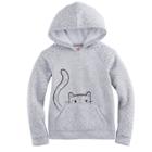 Girls 4-10 Jumping Beans&reg; Hooded Pullover, Size: 6x, Light Grey