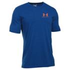 Men's Under Armour Chest Logo Tee, Size: Xl, Blue