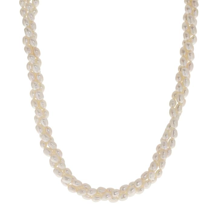 Pearlustre By Imperial Triple Row Freshwater Cultured Pearl Necklace, Women's, Size: 18, White