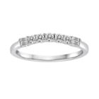 14k White Gold 1/4-ct. T.w. Igl Certified Diamond Wedding Ring, Women's, Size: 10