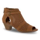 Easy Street Carrigan Women's Sandals, Size: 7.5 Wide, Dark Brown
