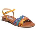 2 Lips Too Too Ellen Women's Sandals, Size: Medium (6), Red Overfl