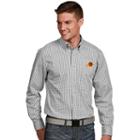 Men's Antigua Phoenix Suns Associate Plaid Button-down Shirt, Size: Small, White Oth