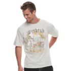 Men's Cotton Links Tropical Graphic Tee, Size: Xl, Dark Grey