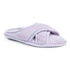 Muk Luks Ada Women's Criss-cross Slippers, Size: Small, Hydrangea