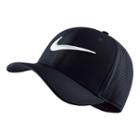Nike, Men's Dri-fit Vapor Train Swoosh Flex Cap, Grey (charcoal)