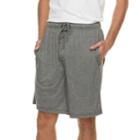 Men's Van Heusen Knit Sleep Shorts, Size: Large, Black