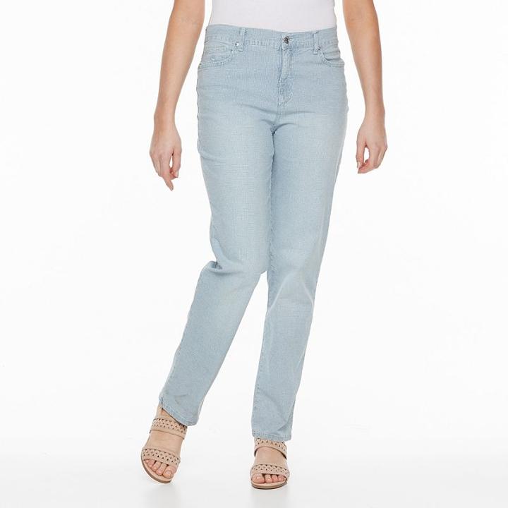 Women's Gloria Vanderbilt Amanda Classic Tapered Jeans, Size: 10 Short, Med Blue