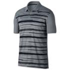 Men's Nike Essential Regular-fit Dri-fit Striped Performance Golf Polo, Size: Medium, Grey Other