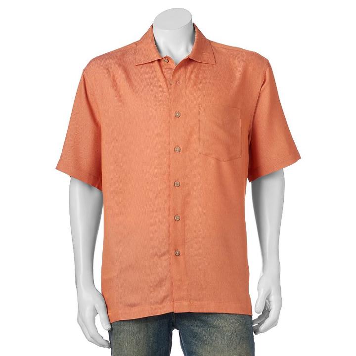 Big & Tall Batik Bay Casual Button-down Shirt, Men's, Size: 3xb, Brt Red