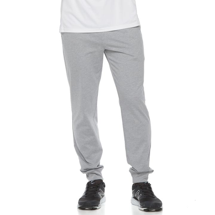 Men's Tek Gear&reg; Ultra-soft Jogger Pants, Size: Small, Light Grey