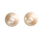 Chaps Simulated Pearl Stud Earrings, Women's, White