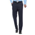 Men's Apt. 9&reg; Slim-fit Stretch Flat-front Suit Pants, Size: 29x32, Blue (navy)