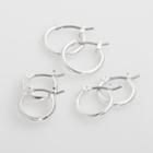 Croft & Barrow&reg; Silver Tone Hoop Earring Set