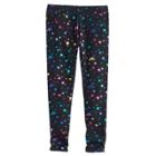 Girls 4-10 Jumping Beans&reg; Long Embellished Leggings, Size: 10, Black