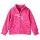 Girls 4-6x Puma Sparkle Hoodie, Girl's, Size: 6, Pink
