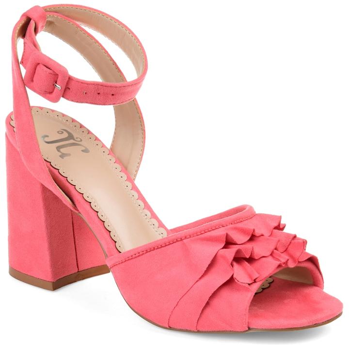 Journee Collection Becca Women's High Heels, Size: Medium (9), Pink