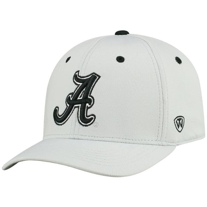 Adult Top Of The World Alabama Crimson Tide High Power Cap, Men's, Light Grey