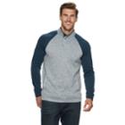Big & Tall Sonoma Goods For Life&trade; Modern-fit Supersoft Sweater Fleece Mockneck Pullover, Men's, Size: 3xb, Dark Blue