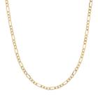 Everlasting Gold 14k Gold Figaro Chain Necklace, Women's, Size: 20, Yellow
