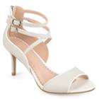 Journee Collection Bryce Women's High Heels, Size: Medium (12), White