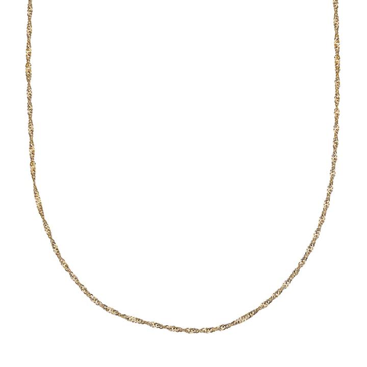 Primrose 14k Gold Over Silver Singapore Chain Necklace - 20 In, Women's, Size: 20