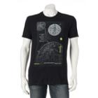 Men's Rogue One: A Star Wars Story Death Star Schematic Tee, Size: Large, Black