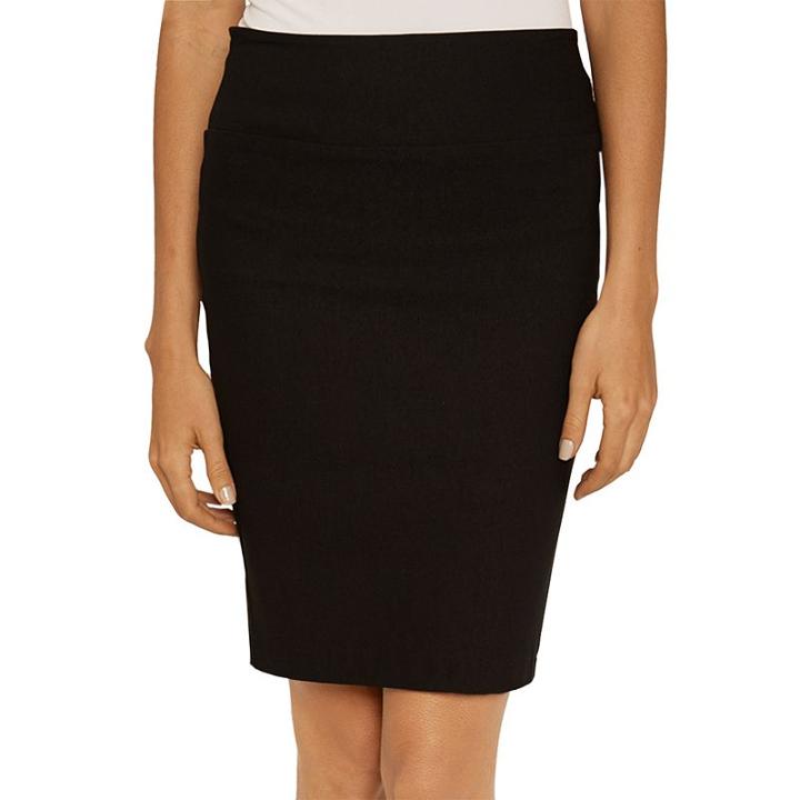 Juniors' Iz Byer California Pull-on Pencil Skirt, Girl's, Size: Xl, Black
