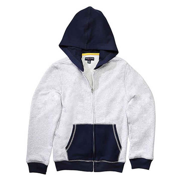Boys 4-7 French Toast Colorblock Hoodie, Boy's, Size: 6, Grey