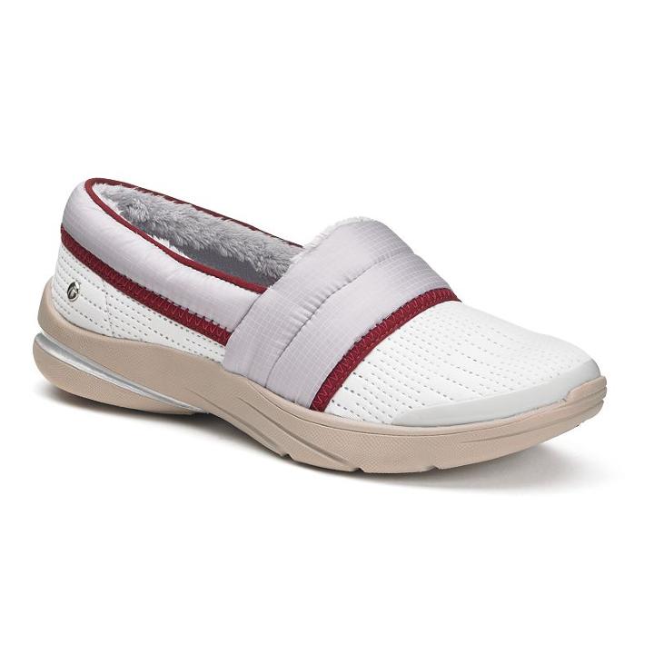 Natural Sport Women's Lucia Slip-on Shoes, Size: Medium (8), White