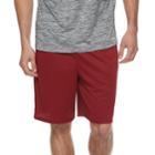 Big & Tall Tek Gear&reg; Regular-fit Mesh Shorts, Men's, Size: L Tall, Red