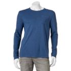 Men's Sonoma Goods For Life&trade; Garment-dyed Pocket Tee, Size: Xxl, Med Blue