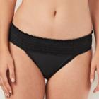 Women's Lc Lauren Conrad Beach Shop Hipster Bikini Bottoms, Size: Xl, Black