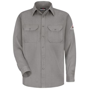 Men's Bulwark Fr Cooltouch2 Uniform Shirt, Size: Xxl, Grey