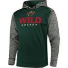 Men's Minnesota Wild Static Hoodie, Size: Xxl, Med Grey