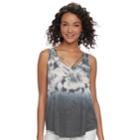 Juniors' Mudd&reg; Strappy V-neck Tank, Teens, Size: Xxs, Oxford