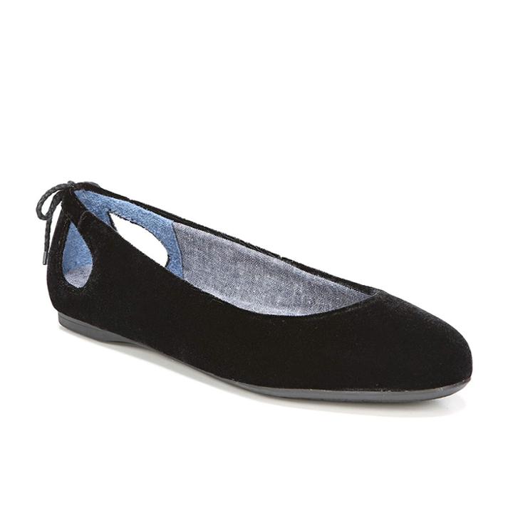 Dr. Scholl's Gossip Women's Open-back Flats, Size: Medium (9.5), Oxford