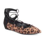 Jennifer Lopez Women's Ghillie Pointed-toe Flats, Size: 5.5, Orange Oth