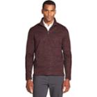 Men's Van Heusen Slim-fit Fleece Quarter-zip Sweater, Size: Xxl, Brt Pink