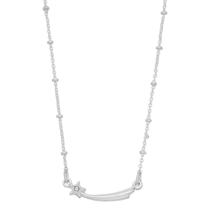 Lc Lauren Conrad Shooting Star Bar Necklace, Women's, Silver
