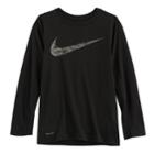 Boys 8-20 Nike Swoosh Legacy Tee, Size: Medium, Grey (charcoal)