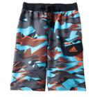 Boys 8-20 Adidas Kapow Volley Board Shorts, Boy's, Size: L(14/16), Orange