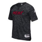 Men's Adidas Miami Heat On Court Shooter Tee, Size: Xxl, Black